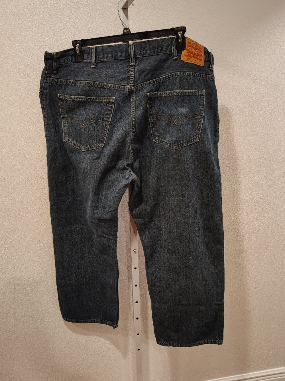 Levi's 559 Men's Jeans Size 46 x 30 Blue Cotton Red Tab Zip Fly 5 Pocket